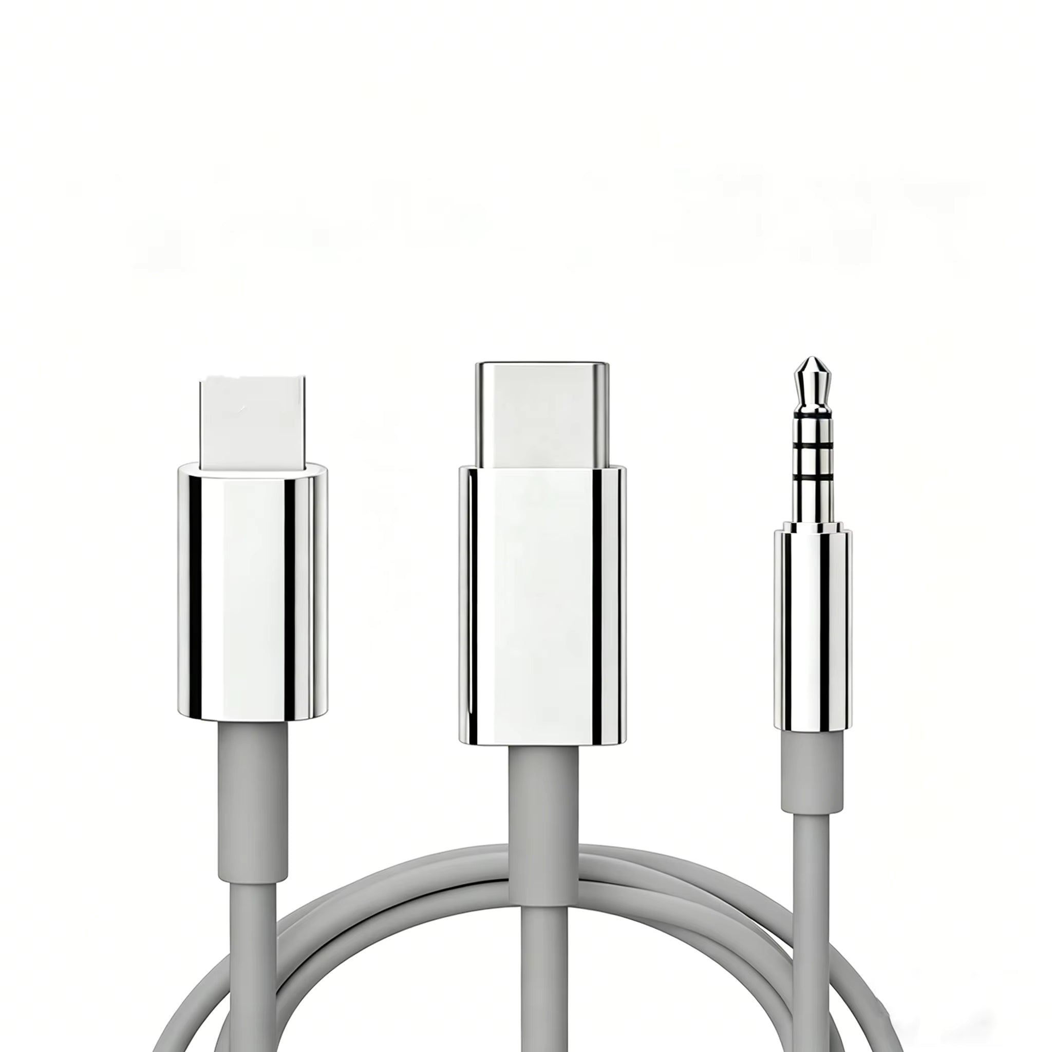 Silver  Wired Earphones