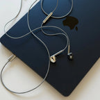 Silver  Wired Earphones